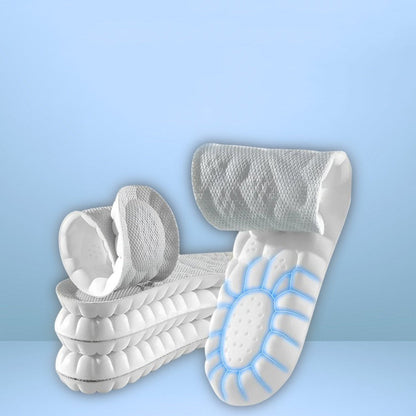 Orthopedic Memory Foam Insoles for Flat Feet with Arch Support
