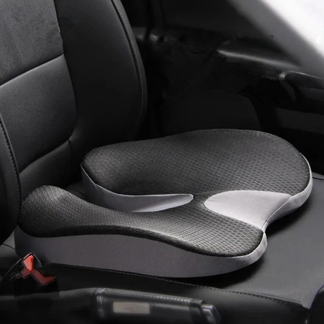 Orthopedic Memory Foam Seat Cushion with Non Slip Base