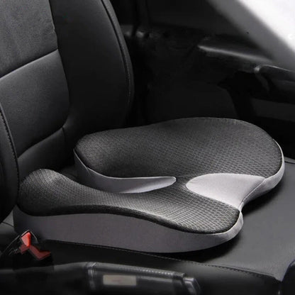 Orthopedic Memory Foam Seat Cushion with Non Slip Base