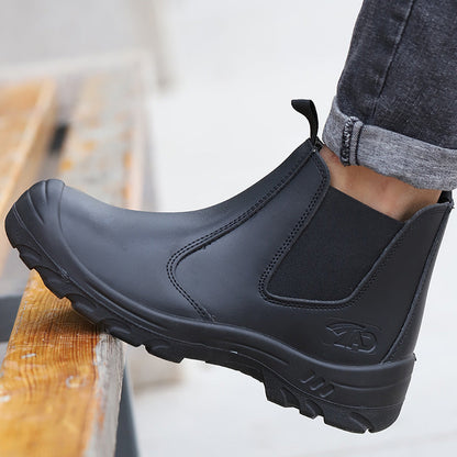 Orthopedic Safety Work Boots with Protective Toe Cap