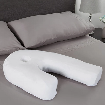 Orthopedic Side Sleeper Pillow with Pressure Relief Ear Hole