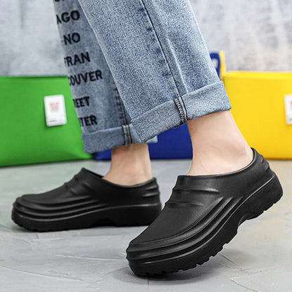 Orthopedic Support Clogs with Cushioned Footbed and Non Slip Sole