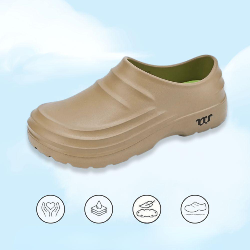 Orthopedic Support Clogs with Cushioned Footbed and Non Slip Sole