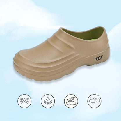 Orthopedic Support Clogs with Cushioned Footbed and Non Slip Sole
