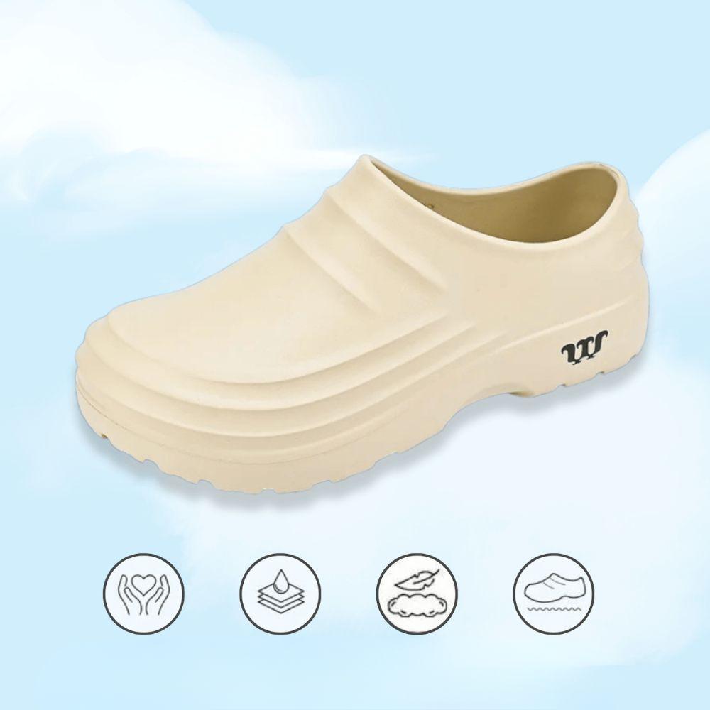 Orthopedic Support Clogs with Cushioned Footbed and Non Slip Sole