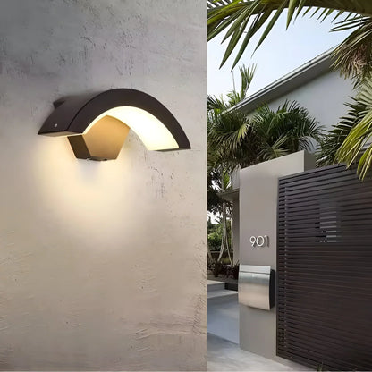 Outdoor Motion Sensor Wall Light with Weatherproof Security Lighting
