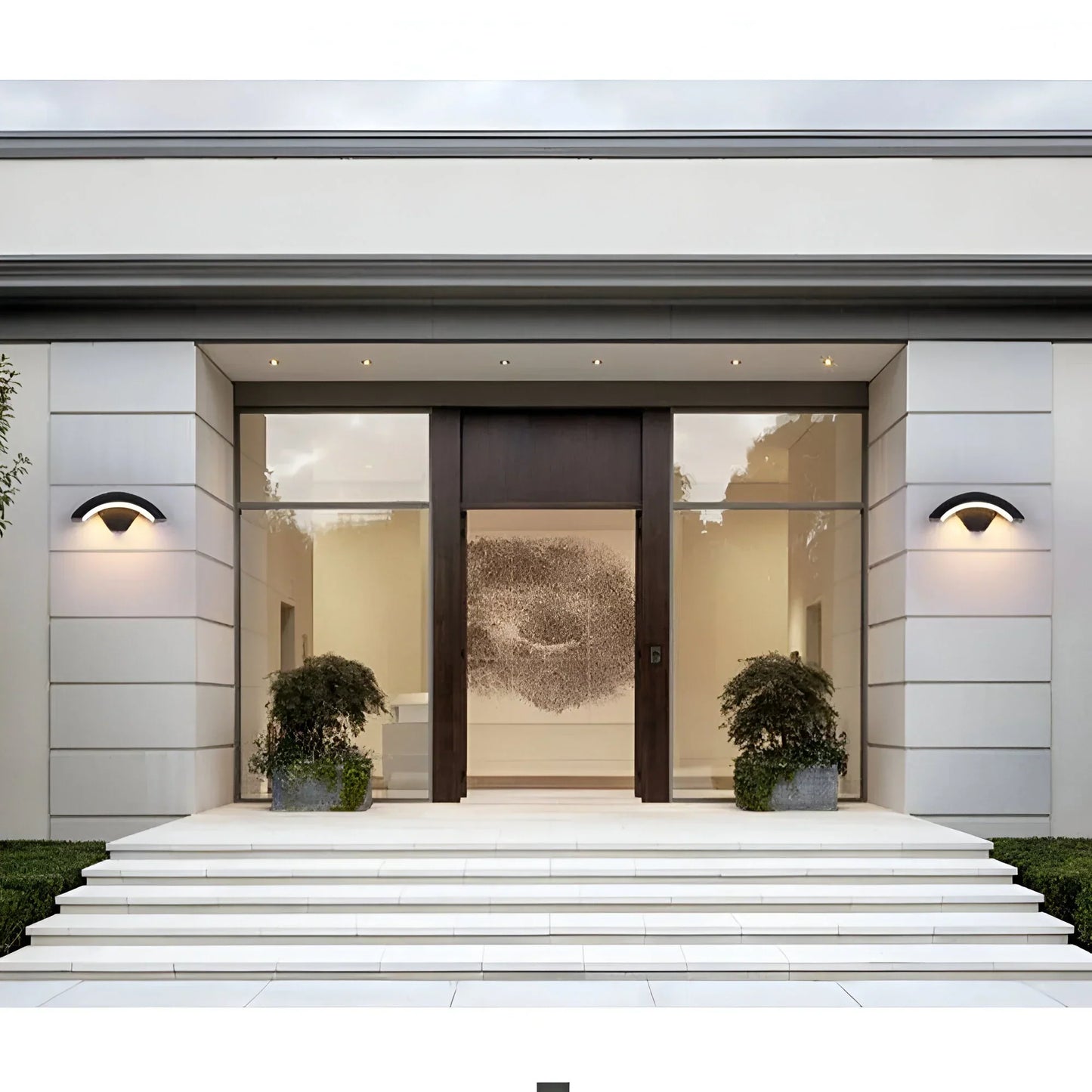 Outdoor Motion Sensor Wall Light with Weatherproof Security Lighting