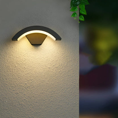 Outdoor Motion Sensor Wall Light with Weatherproof Security Lighting