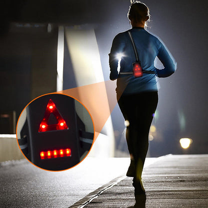 Outdoor Trail Running Rechargeable LED Chest Lamp