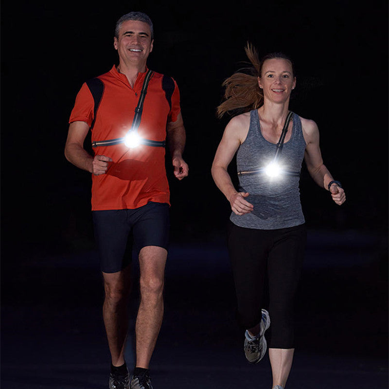 Outdoor Trail Running Rechargeable LED Chest Lamp