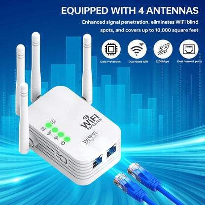 Outdoor WiFi Range Extender for Long Distance Wireless Coverage
