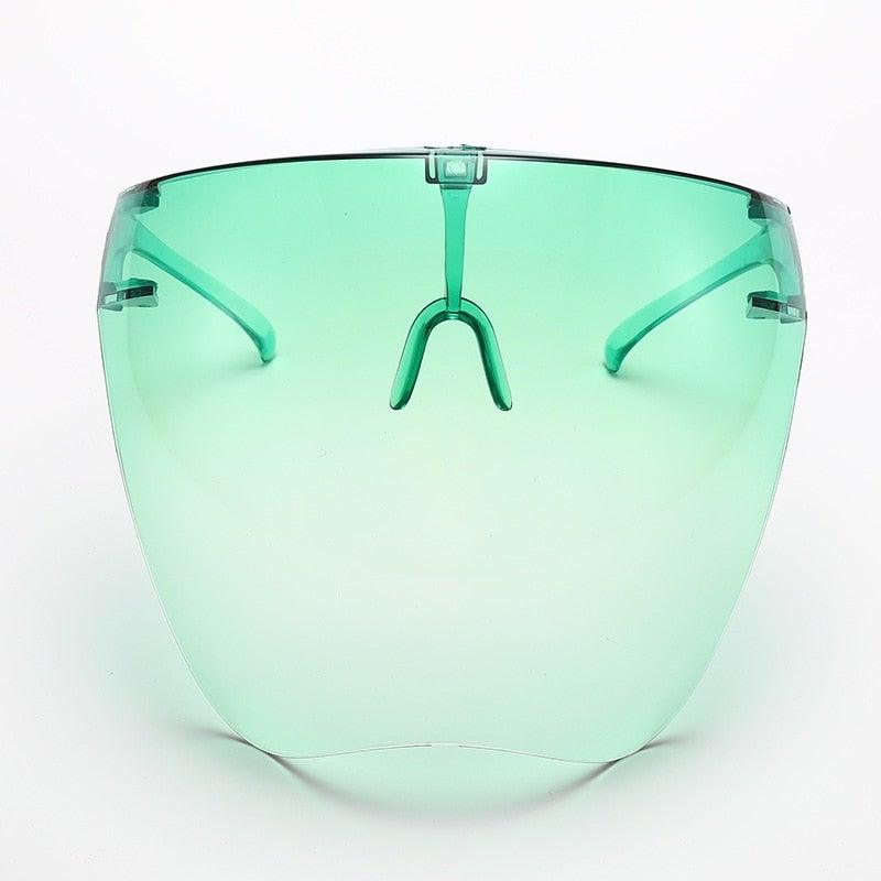 Oversized Full Face Shield UV400 Sunglasses