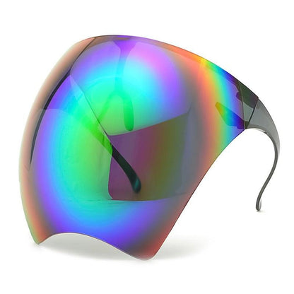 Oversized Full Face Shield UV400 Sunglasses