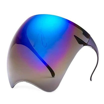Oversized Full Face Shield UV400 Sunglasses