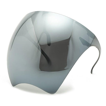 Oversized Full Face Shield UV400 Sunglasses