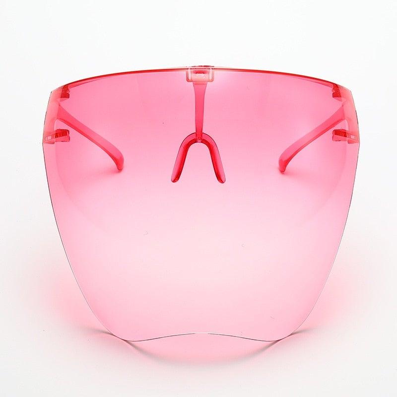 Oversized Full Face Shield UV400 Sunglasses