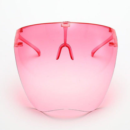 Oversized Full Face Shield UV400 Sunglasses