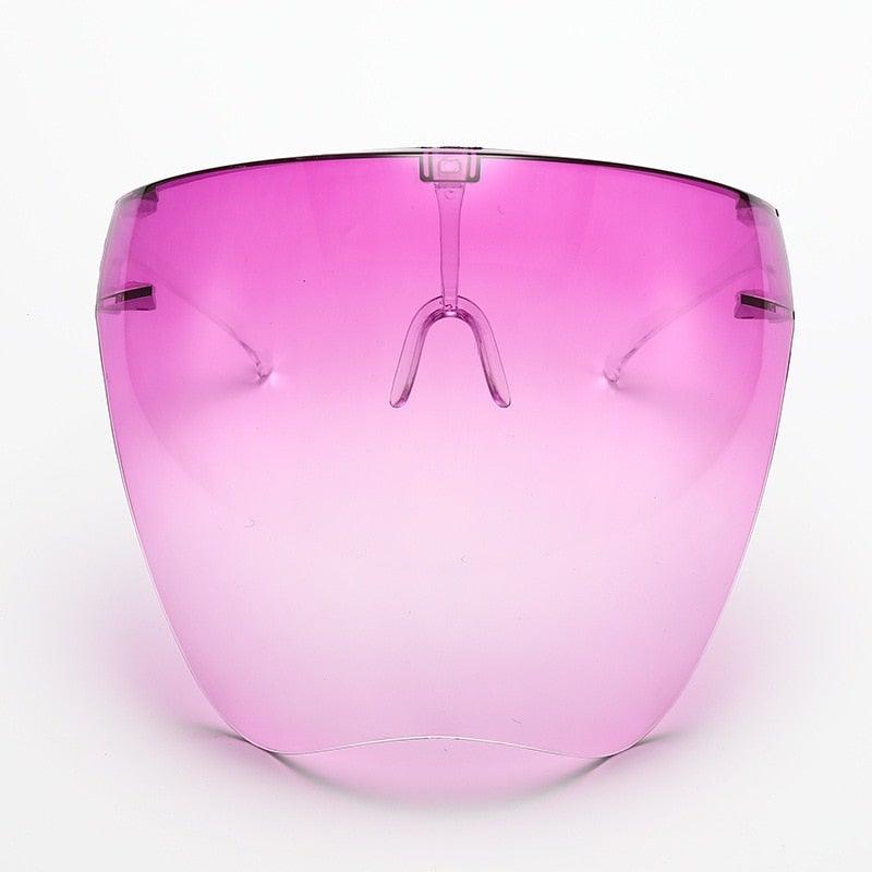 Oversized Full Face Shield UV400 Sunglasses