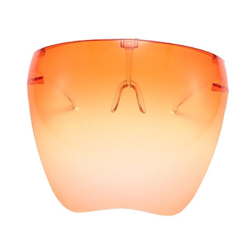 Oversized Full Face Shield UV400 Sunglasses