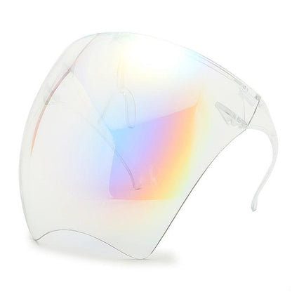 Oversized Full Face Shield UV400 Sunglasses