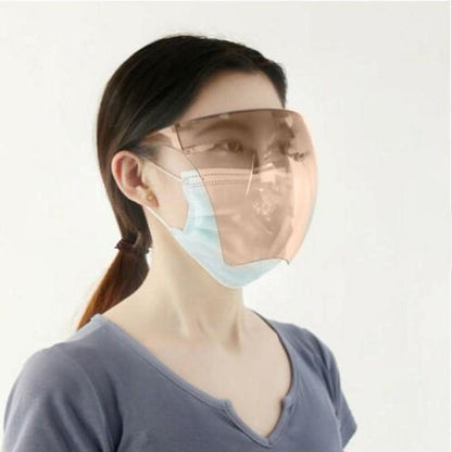 Oversized Full Face Shield UV400 Sunglasses