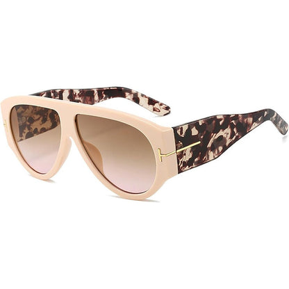 Oversized UV400 Aviator Sunglasses for Women