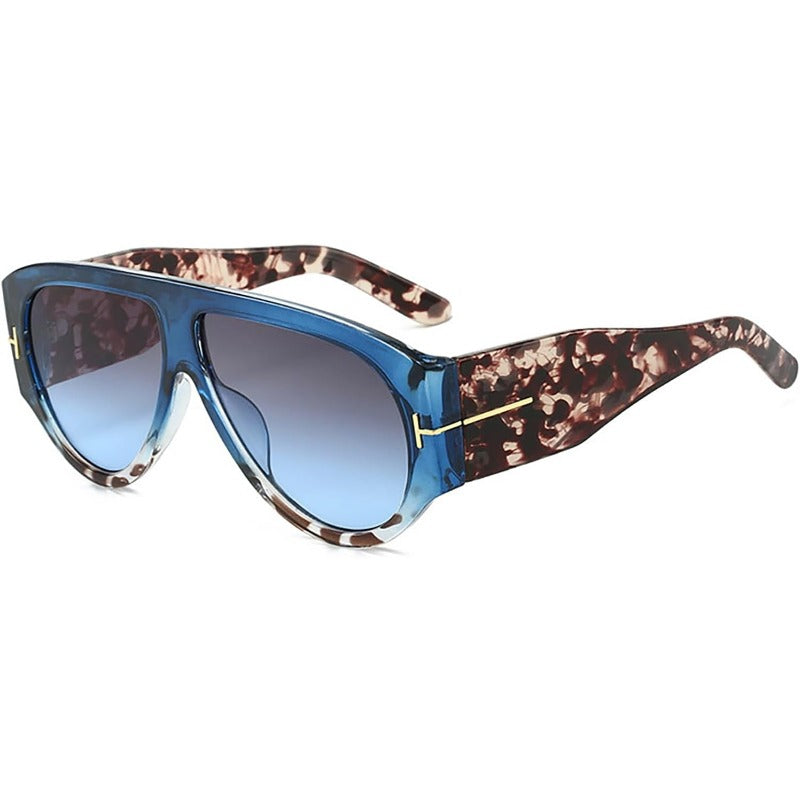Oversized UV400 Aviator Sunglasses for Women