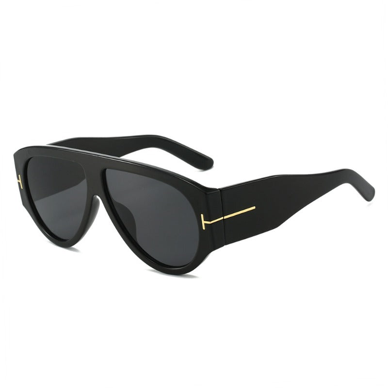 Oversized UV400 Aviator Sunglasses for Women