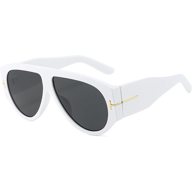 Oversized UV400 Aviator Sunglasses for Women