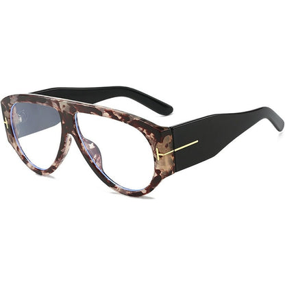 Oversized UV400 Aviator Sunglasses for Women