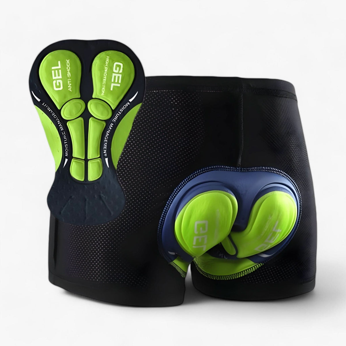 Padded Motorcycle Riding Shorts With 5D Gel Cushion