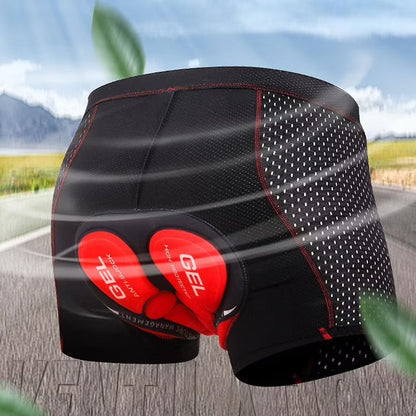 Padded Motorcycle Riding Shorts With 5D Gel Cushion