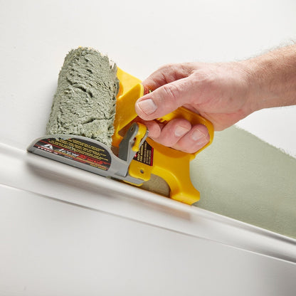 Paint Edging Roller with Shield Brush and 3 Replacement Rollers