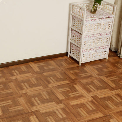 Peel and Stick PVC Vinyl Floor Tiles Waterproof Square Flooring