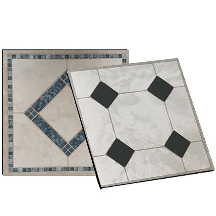 Peel and Stick PVC Vinyl Floor Tiles Waterproof Square Flooring