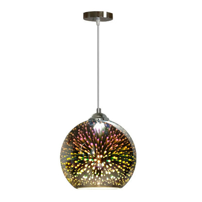 Perforated Glass Pendant Ceiling Light