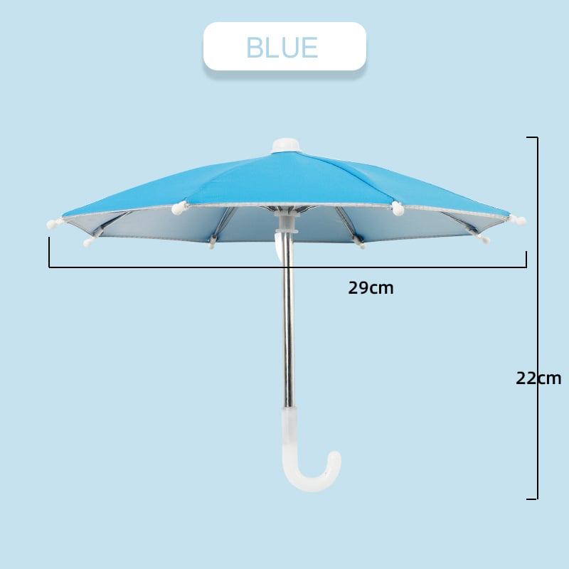 Phone Umbrella Sunshade with Suction Cup Holder