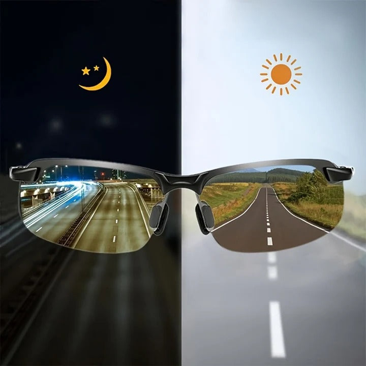 Photochromic Polarized UV400 Sunglasses for Driving