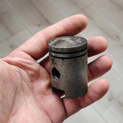 Piston Skull Keychain with Bottle Opener and Flashlight