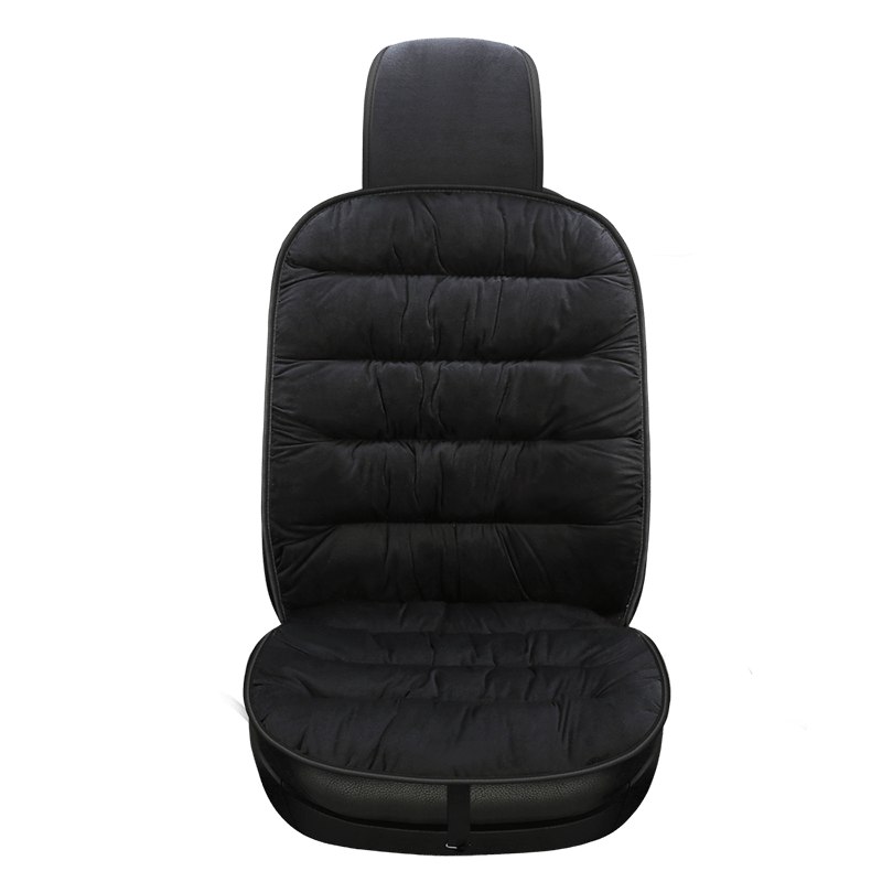 Plush Car Seat Cushion Pad Full Coverage Design