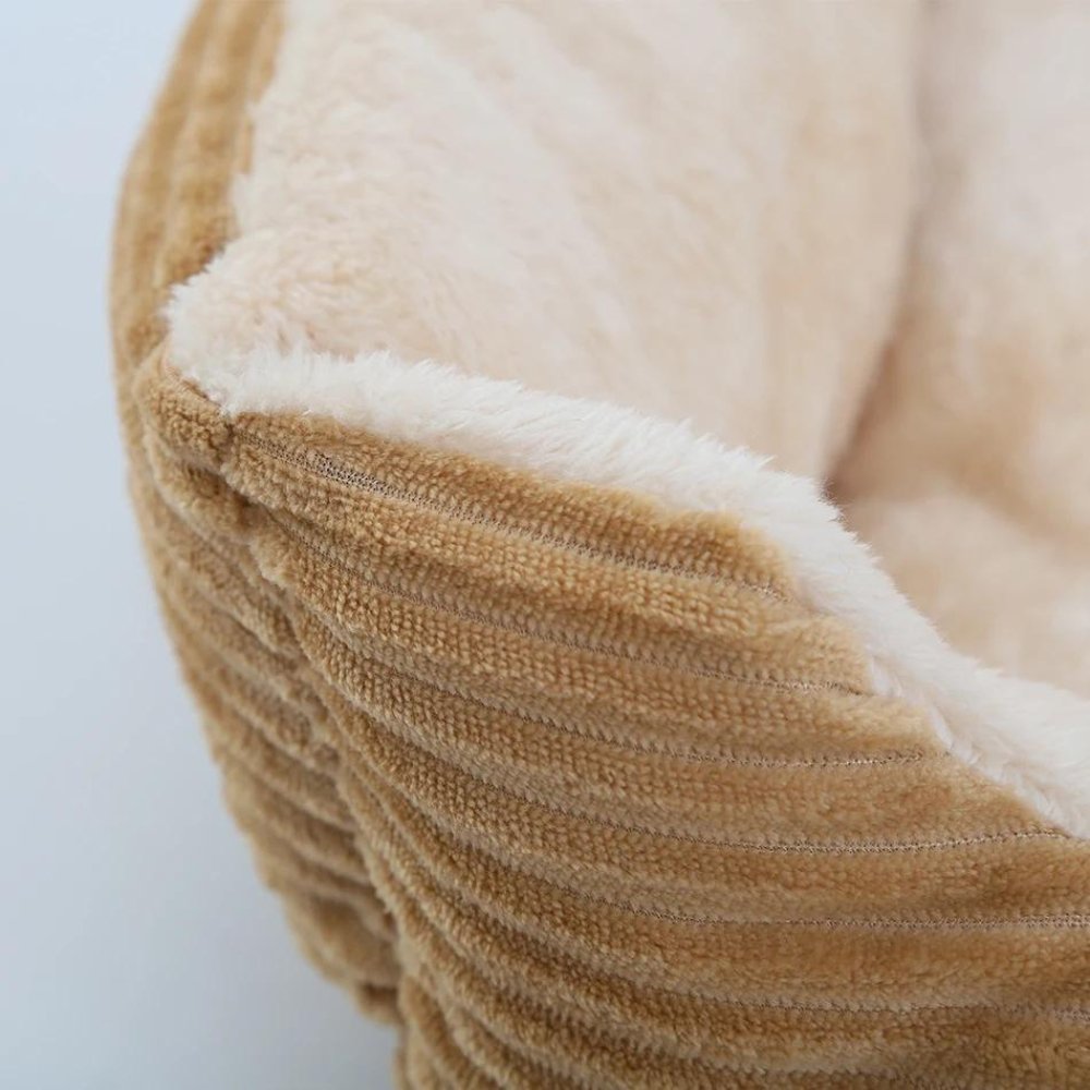 Plush Washable Dog Bed with Non Slip Bottom