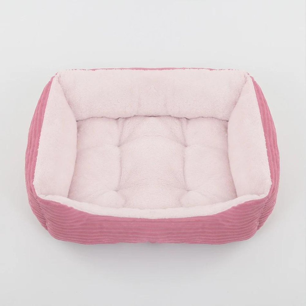 Plush Washable Dog Bed with Non Slip Bottom