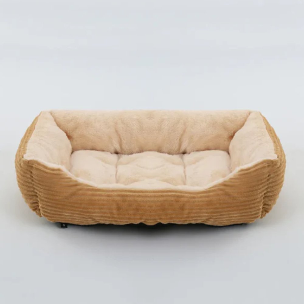 Plush Washable Dog Bed with Non Slip Bottom