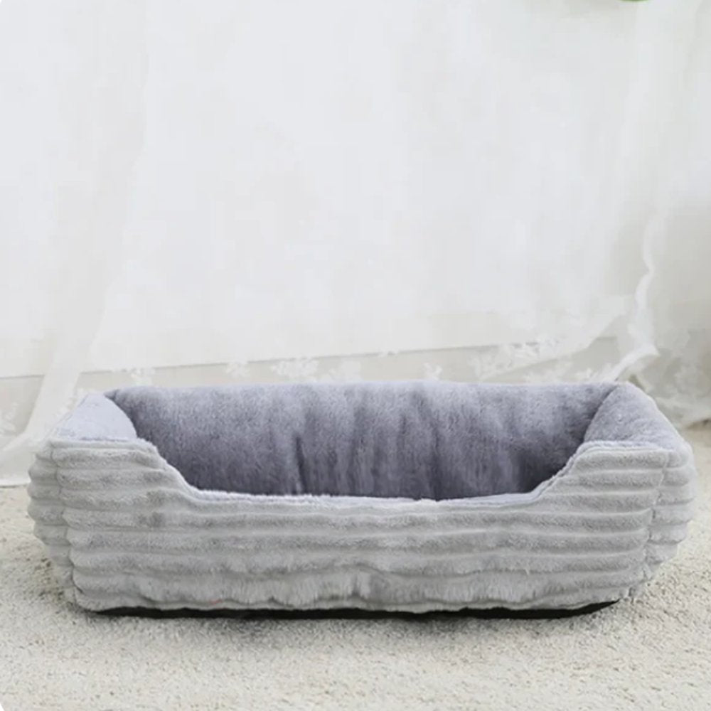 Plush Washable Dog Bed with Non Slip Bottom
