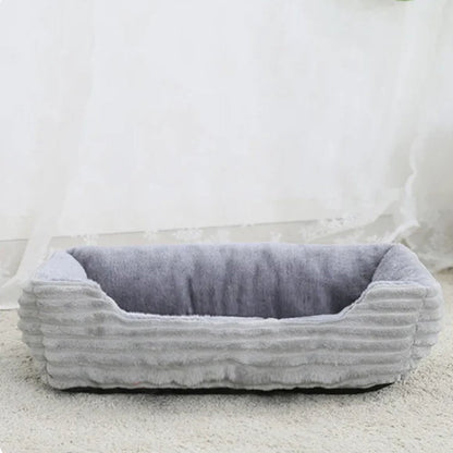 Plush Washable Dog Bed with Non Slip Bottom