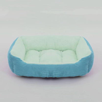 Plush Washable Dog Bed with Non Slip Bottom