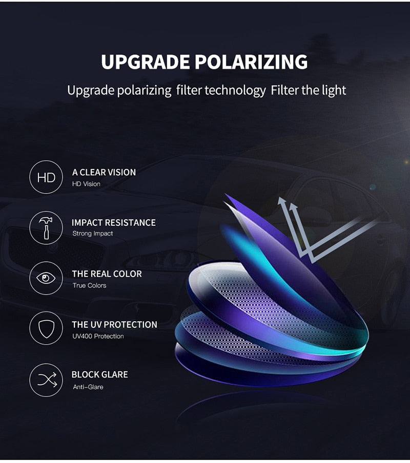 Polarized Aviator Sunglasses with UV400 Protection
