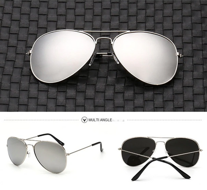 Polarized Aviator Sunglasses with UV400 Protection