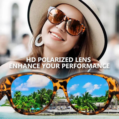 Polarized Cat Eye Sunglasses UV400 Glare Reduction