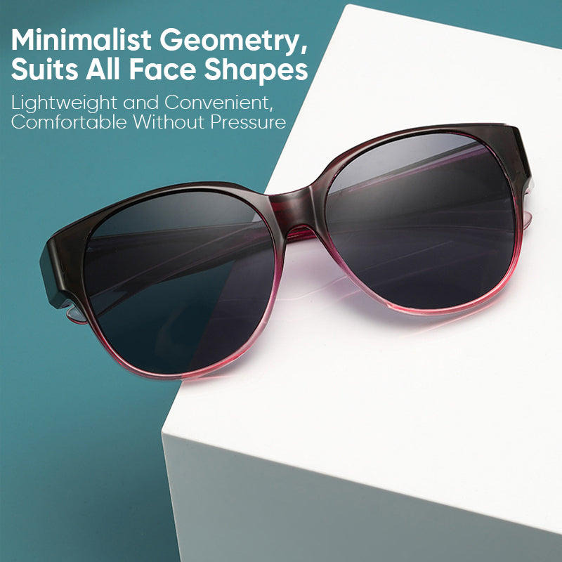 Polarized Fit Over Sunglasses for Prescription Glasses with UV Protection